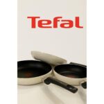 Tefal Titanyum Difüzyon Tabanlı 24,26,30 cm 3 Lü Set Tava Krem Renk