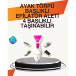 4 Fonksiyonlu Epilasyon ve Tırnak Bakım Makinesi