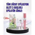Ev Tipi Profesyonel Epilasyon Cihazı – Pembe