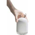 LED Işıklı Hava Nemlendirici Buhar Makinesi Dekoratif Aromaterapi - Görsel 3