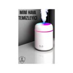 Hava Nemlendirici Ultrasonik Mini Hava Temizleyici Aromaterapi - Görsel 2