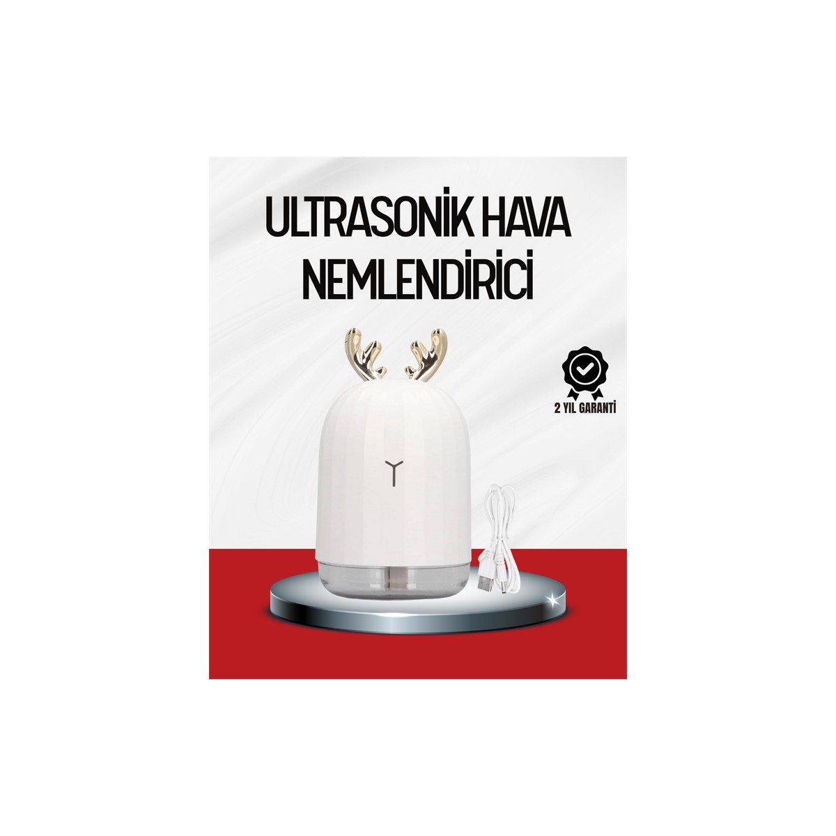 110001207100792.jpg El Tipi USB Mini Soğuk Mist Nemlendirici 220 ML Tank - Görsel 1
