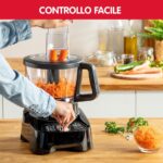 Moulinex Doubleforce FP821811 1000W Multifonksiyon Mutfak Robotu | 3l Hazne, 2l Blender, 28 Fonksiyon, Paslanmaz Çelik Titanyum Bıçaklar - Görsel 2