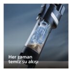 Philips Tek Süpürge 3 Işlem, Otomatik Temizlik, LED Işıklı Başlık (XW9463/11)AQUA Trio 9000 Serisi Islak&kuru Dikey Süpürge, - Görsel 4