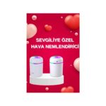 Sevgiliye Hediye LED Işıklı Hava Nemlendirici USB Şarjlı Sevgiliye Özel - Görsel 2