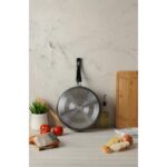 Kılıç Çelik Kapaklı Karadeniz Balık Tavası 28CM - Görsel 3