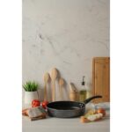 Kılıç Çelik Kapaklı Karadeniz Balık Tavası 28CM - Görsel 4