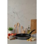 Kılıç Çelik Kapaklı Karadeniz Balık Tavası 28CM - Görsel 5