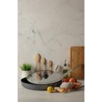 Kılıç 38 cm Kapaklı Tava - Yufka Börek Balık Kızartma Bazlama - Ekstra Büyük