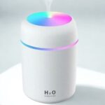 Alpotekno USB Rengarenk Işıklı 300 ml Ulrasonik Hava Nemlendirici Buhar Makinesi ve Hava Aroma Difüzörü