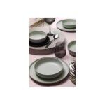 Moderna 18 Parça 6 Kişilik Yemek Takımı Yeşil