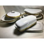 TT Japon Noritake Goldridge Porselen Kahvaltılık Seti