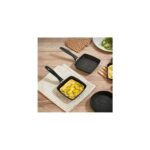 Yanmaz Yapışmaz Granit Kaplama Döküm Mini Tava (Kare)