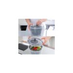 Smartizi Pratik Salata Kurutucu, Sebze Yeşillik Marul Yıkama ve Kurutma Kabı Leğen Şeklinde - Görsel 5