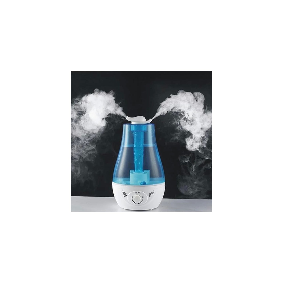 110001208266614.jpg 3 Litre Ultrasonik Buhar Makinesi Hava Nemlendirme Cihazı Hava Nemlendirici Ayarlanabilir - Görsel 1
