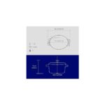 Metal Oval Mini Tencere, Mavi - Görsel 5