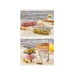 Stile Cucina 6 Dikdörtgen Bölmeli Kapaklı Kahvaltılık Seti Akrilik - Görsel 3