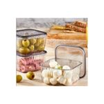 Stile Cucina 6 Dikdörtgen Bölmeli Kapaklı Kahvaltılık Seti Akrilik - Görsel 4