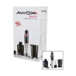Go İthalat Awox Barmix  3in1  Blender Seti  Çelik 2li Mikser   Çelik Rondo Bıçak   Çelik 4 Kanatlı Bıçak   1000W (5256)