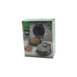 Go İthalat Kiwi KSM-2442 Elektrikli Waffle Makinesi 1200W Isı Ayar Anahtarı - Işıklı Isı Gösterge 5-Dilim=kalpy Apışmaz Plaka (5256)