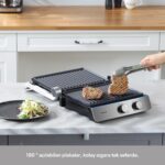 Homend Grilliant 1344H Inox Gövdeli Döküm Plakalı Tost ve Izgara Makinesi - Görsel 3