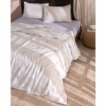 Madame Coco Jeunesse Çift Kişilik %100 Pamuk Ranforce Baskılı Nevresim Takımı - Lila - Görsel 2