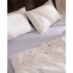 Madame Coco Jeunesse Çift Kişilik %100 Pamuk Ranforce Baskılı Nevresim Takımı - Lila - Görsel 3