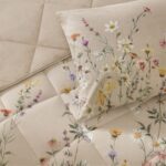 Taç Lunel Ranforce Çift Kişilik Yorgan Seti Bej - Görsel 2