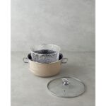 English Home Sartagi Emaye Kızartma Tencere 22 cm Mocha - Görsel 2