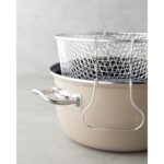 English Home Sartagi Emaye Kızartma Tencere 22 cm Mocha - Görsel 3