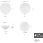 Karaca Stream Bone Selene 24 Parça 6 Kişilik Yemek Takımı - Görsel 2