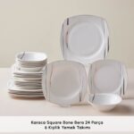 Karaca Bera 24 Parça 6 Kişilik Yemek Takımı - Görsel 3