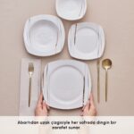 Karaca Bera 24 Parça 6 Kişilik Yemek Takımı - Görsel 4
