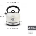 Karaca Retro 2202 Su Isıtıcısı Kettle Krem 2200W - Görsel 3