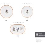 Karaca June 18 Parça 6 Kişilik Kahvaltı Takımı - Görsel 2