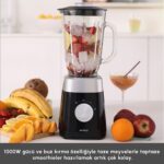 Karaca Multiblend Smoothie Blender Siyah 1000W - Görsel 4