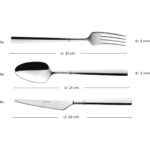 Emsan Penta 18 Parça 6 Kişilik Çatal Kaşık Bıçak Takımı - Görsel 5