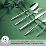 Emsan Penta 30 Parça 6 Kişilik Çatal Kaşık Bıçak Takımı - Görsel 2