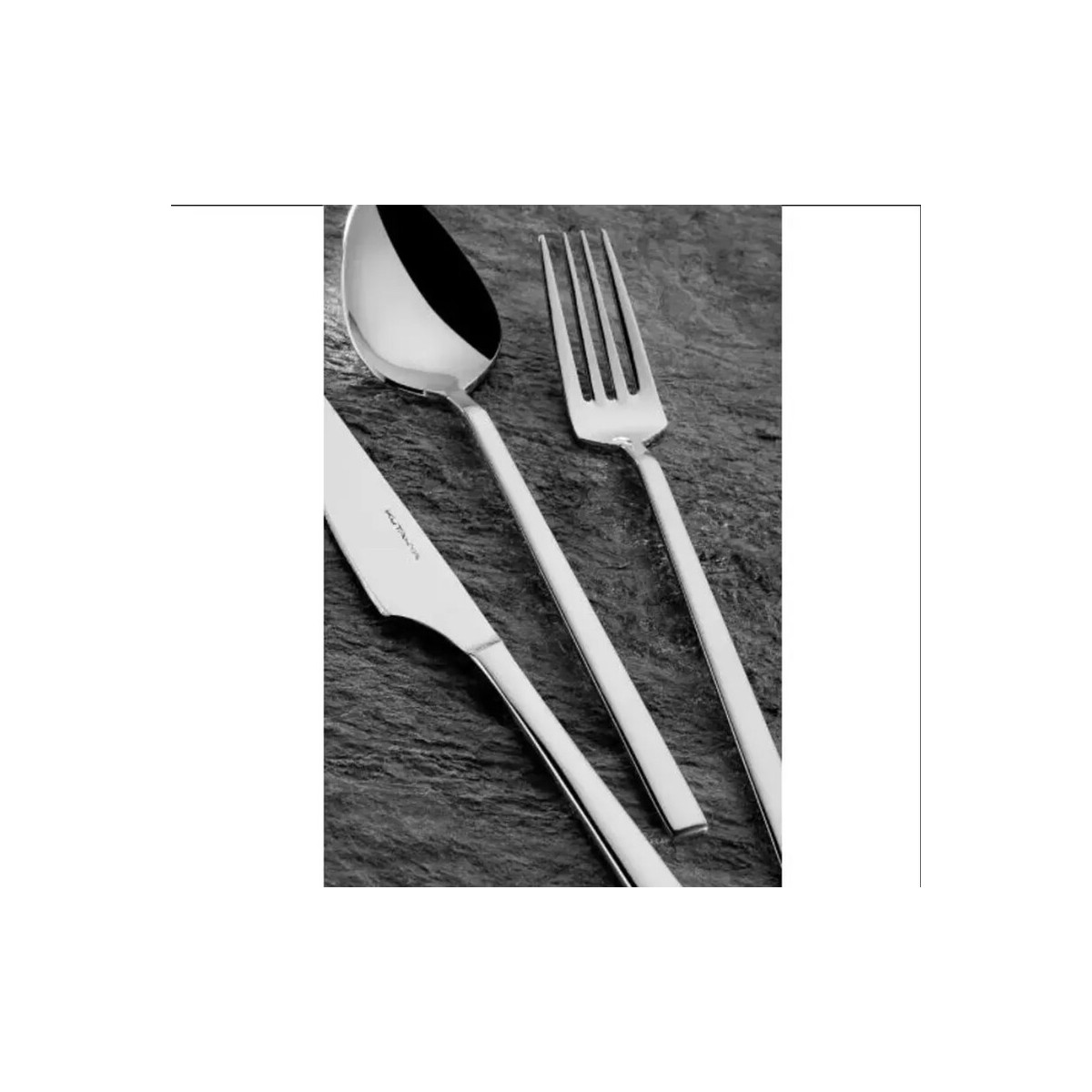 110001211158584.jpg Es Dekor Camilla Sade 84 Parça Çatal Kaşık Bıçak Seti - Görsel 1