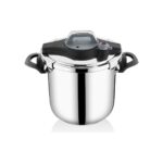 Falez Casa Milano Vento 7 Lt Düdüklü Tencere Siyah-Gri