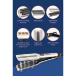 Goldmaster Twinpro Dijital Ekranlı Keratin Seramik Çift Plakalı Iyonik Saç Düzleştirici - Görsel 2