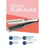 Goldmaster Twinpro Dijital Ekranlı Keratin Seramik Çift Plakalı Iyonik Saç Düzleştirici - Görsel 4