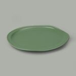 Matmel Kitchen Bloom Servis Tabağı - Yeşil - 29 cm - Görsel 2