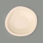 Matmel Kitchen Bloom Çukur Yemek Tabağı - Krem - 23 cm