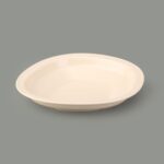 Matmel Kitchen Bloom Çukur Yemek Tabağı - Krem - 23 cm - Görsel 2