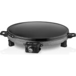 Akel AT610 Gözleme ve Katmer Sacı - Siyah - 1550 Watt - Görsel 3