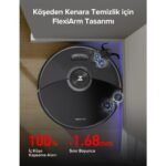 Roborock 10000PA Emiş Gücü Robot Süpürge ve Paspas | Akıllı Kir Algılama | Kendini Temizleme | Ekstra Kenar Temizleme - Görsel 3