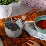 Karaca Mini Sos Tenceresi 10 cm Granit Kaplama Döküm - Görsel 2