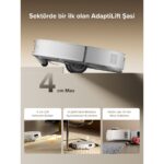 Roborock Qrevo Curvx Akılı Robot Süpürge Beyaz - Görsel 4