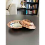 Layla Copper Bakır Kahvaltılık 6 Lı Çerezlik Sunumluk 12.5 cm Meze Tabağı - Görsel 4